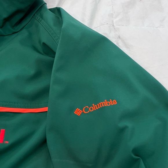 COLUMBIA | University of Miami windbreaker - Picture 7 of 8